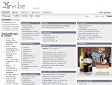 Tablet Screenshot of 2link.be